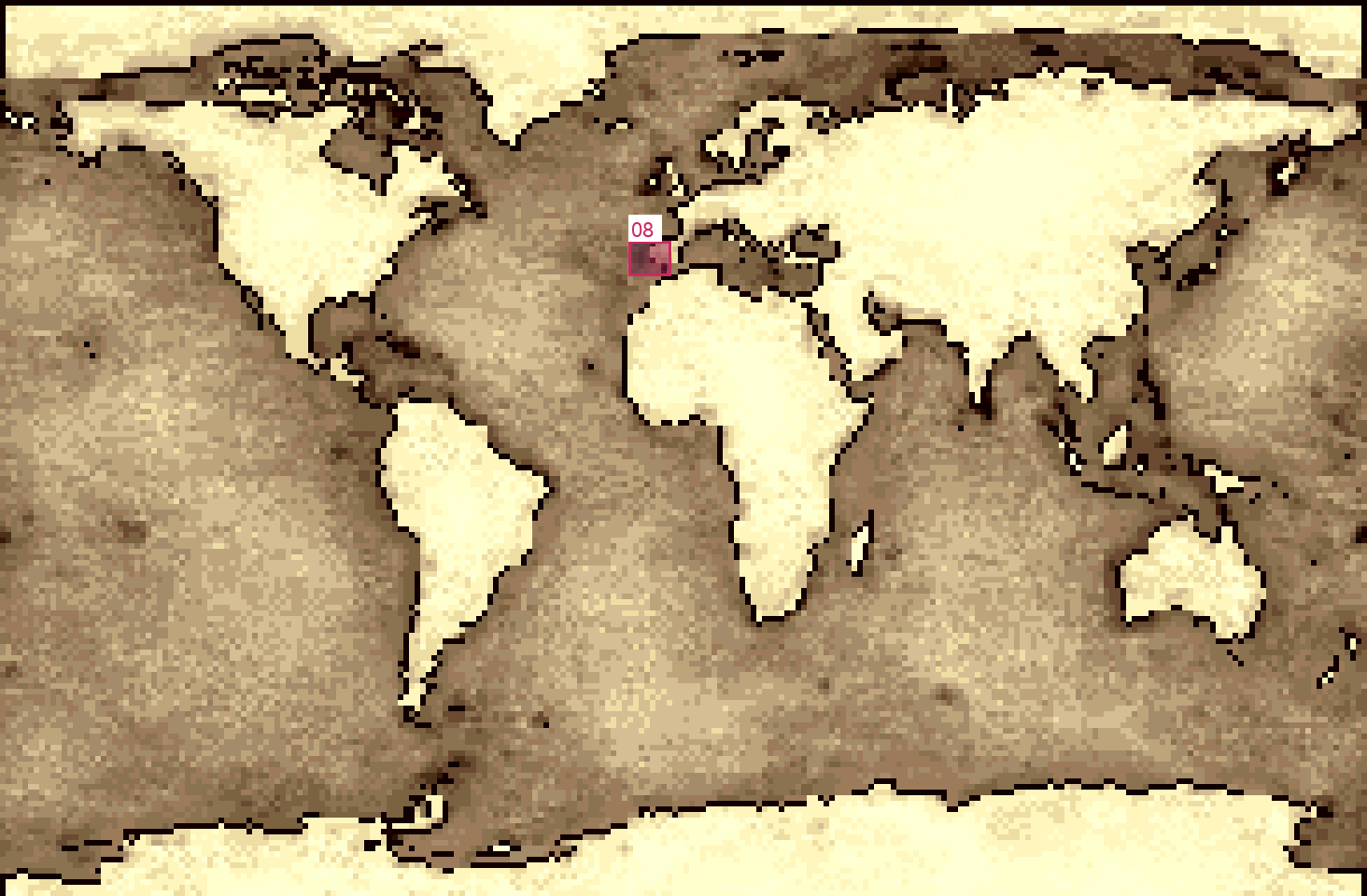 世界原位叠加 · 古代地图 8